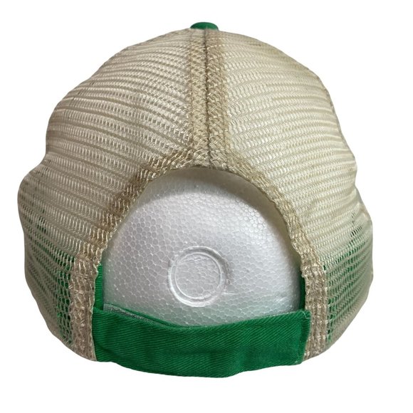 Vineyard Vines Strapback Hat Green w Mesh Adjustable Trucker Cap - Picture 4 of 9